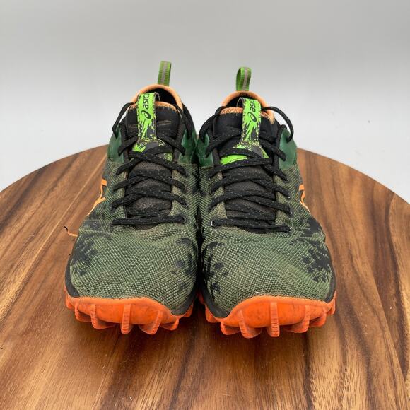 Asics Gel-Fuji Runnegade Shoes Mens 9 Green Trail Running Comfort Hiking Sneaker main image 5
